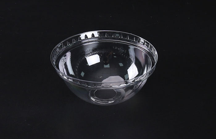 Tapas de domo - Para vasos transparentes de 9, 12 oz - Tapas de plástico PET desechables para café, batido, soda