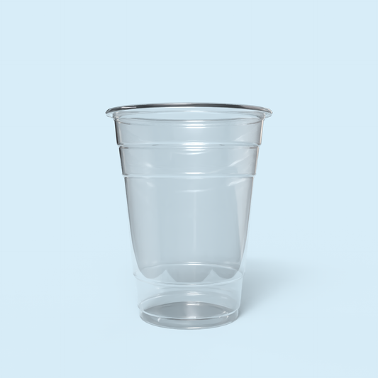 Custom Clear Plastic Cup - 16 Oz PET Plastic Cup for Cold Beverages