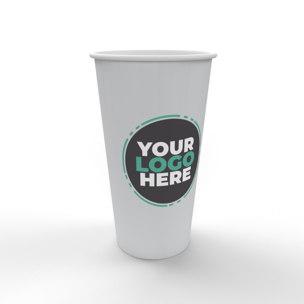 Custom Single Wall Hot Cup – 12 Oz Tasse für Kaffee / heiße Flüssigkeiten