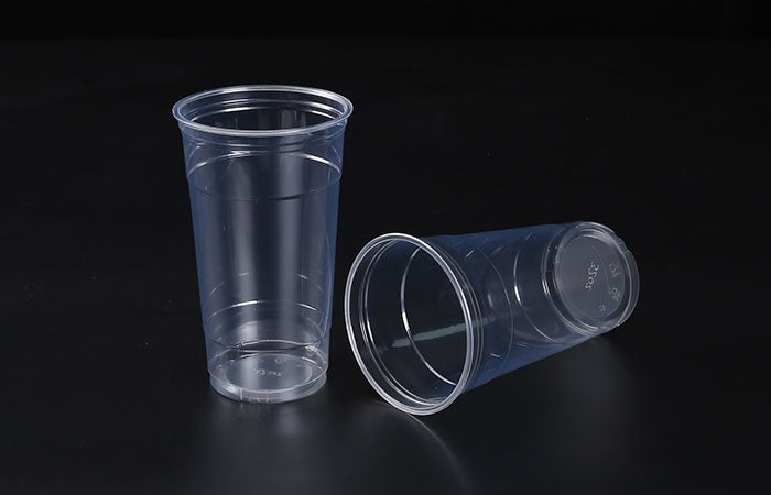 Kundenspezifischer durchsichtiger Plastikbecher - 32 Unzen PET-Plastikbecher für kalte Getränke