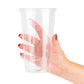 Custom Clear Plastic Cup - 32 Oz PET Plastic Cup for Cold Beverages