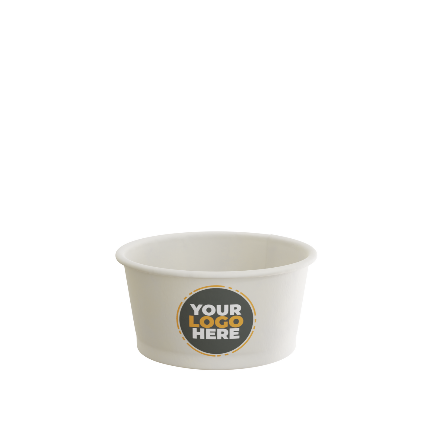 Custom Food Container 6 Oz - Paper Food Container White