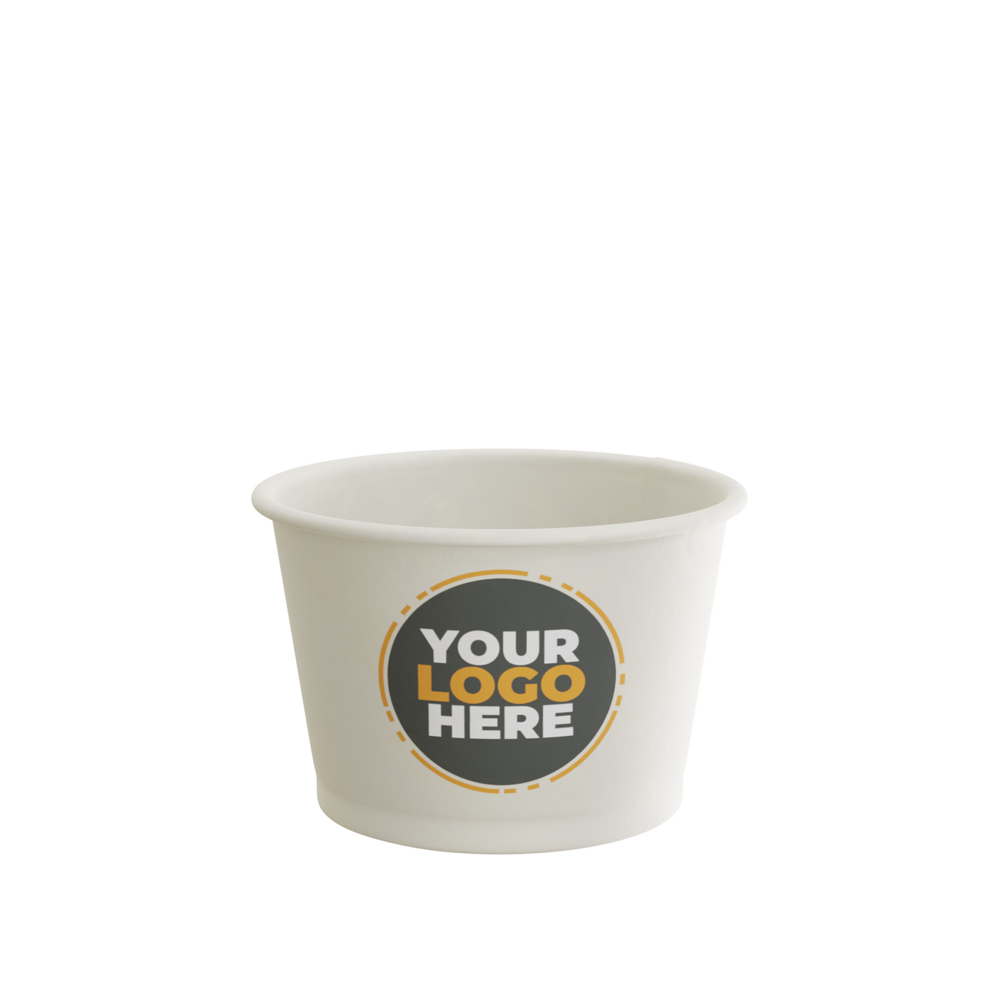Custom Food Container 12 oz - Paper Food Container White