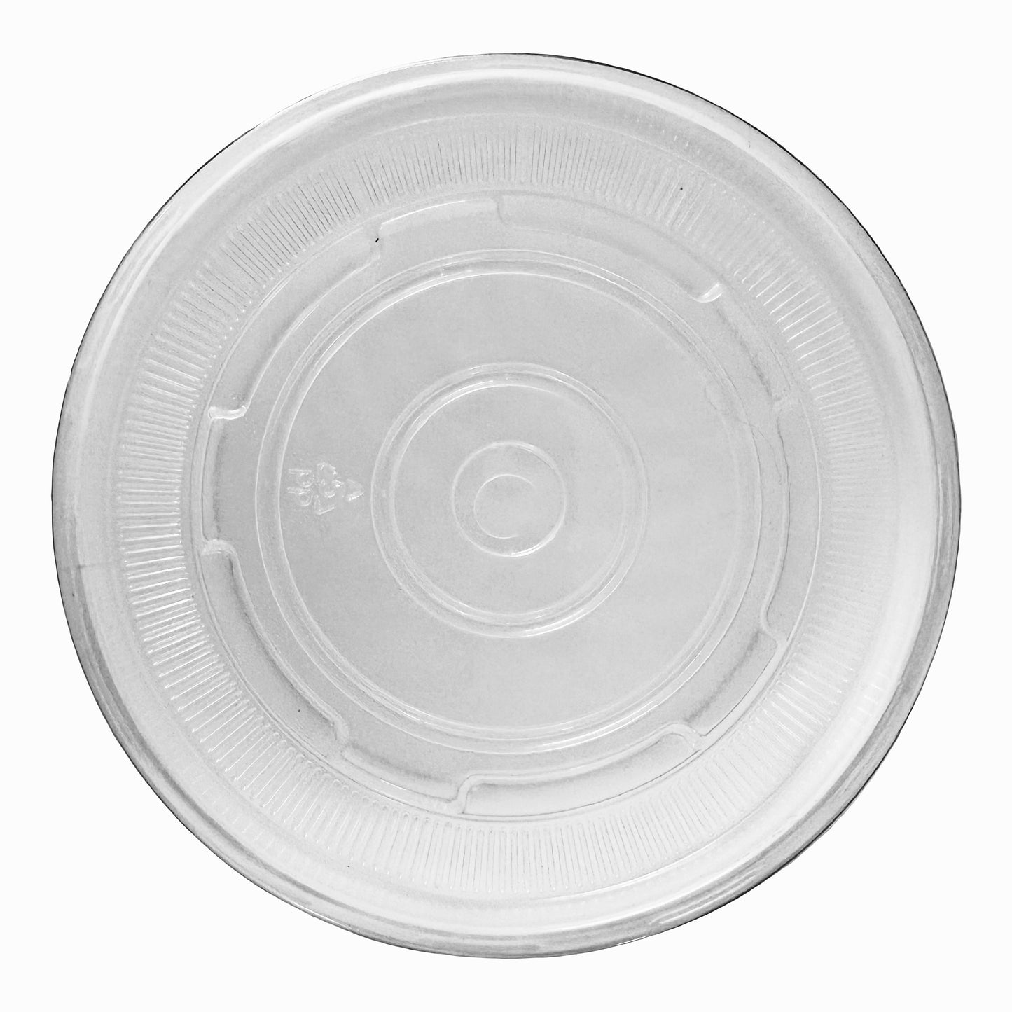 Tapa transparente para recipiente de papel para alimentos - 8 oz